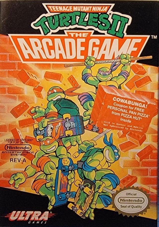 Teenage Mutant Ninja Turtles II NES