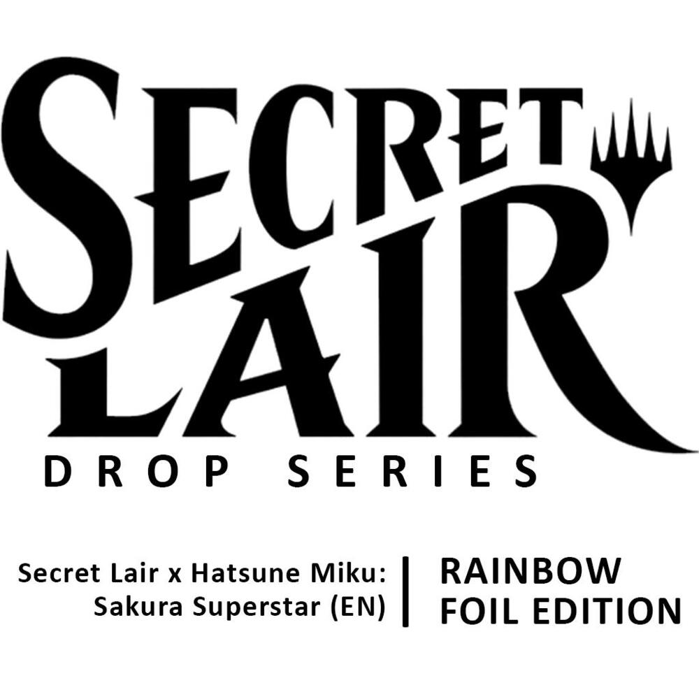 Secret Lair x Hatsune Miku: Sakura Superstar - Rainbow Foil Edition