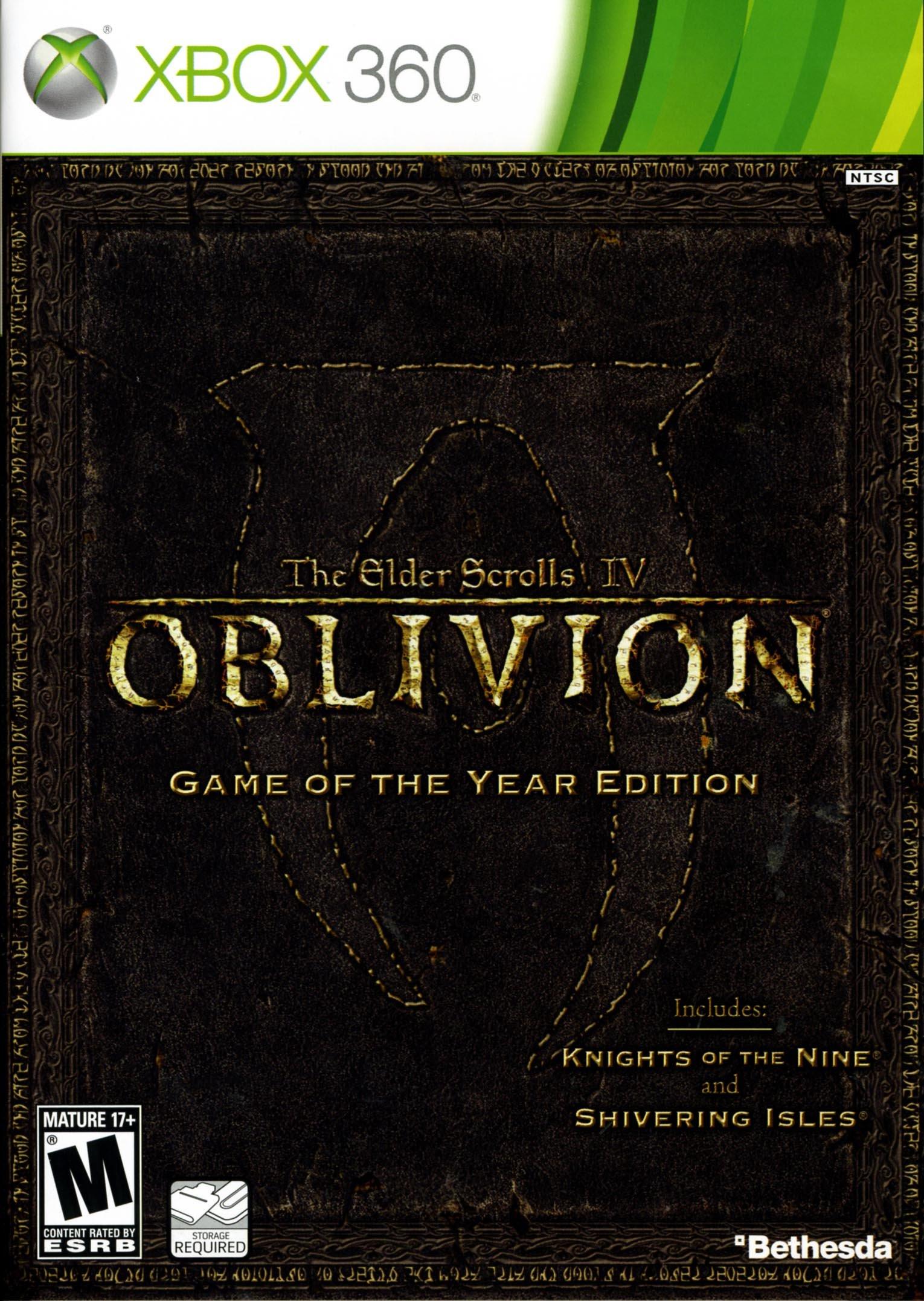 Elder Scrolls IV Oblivion [Game of the Year]