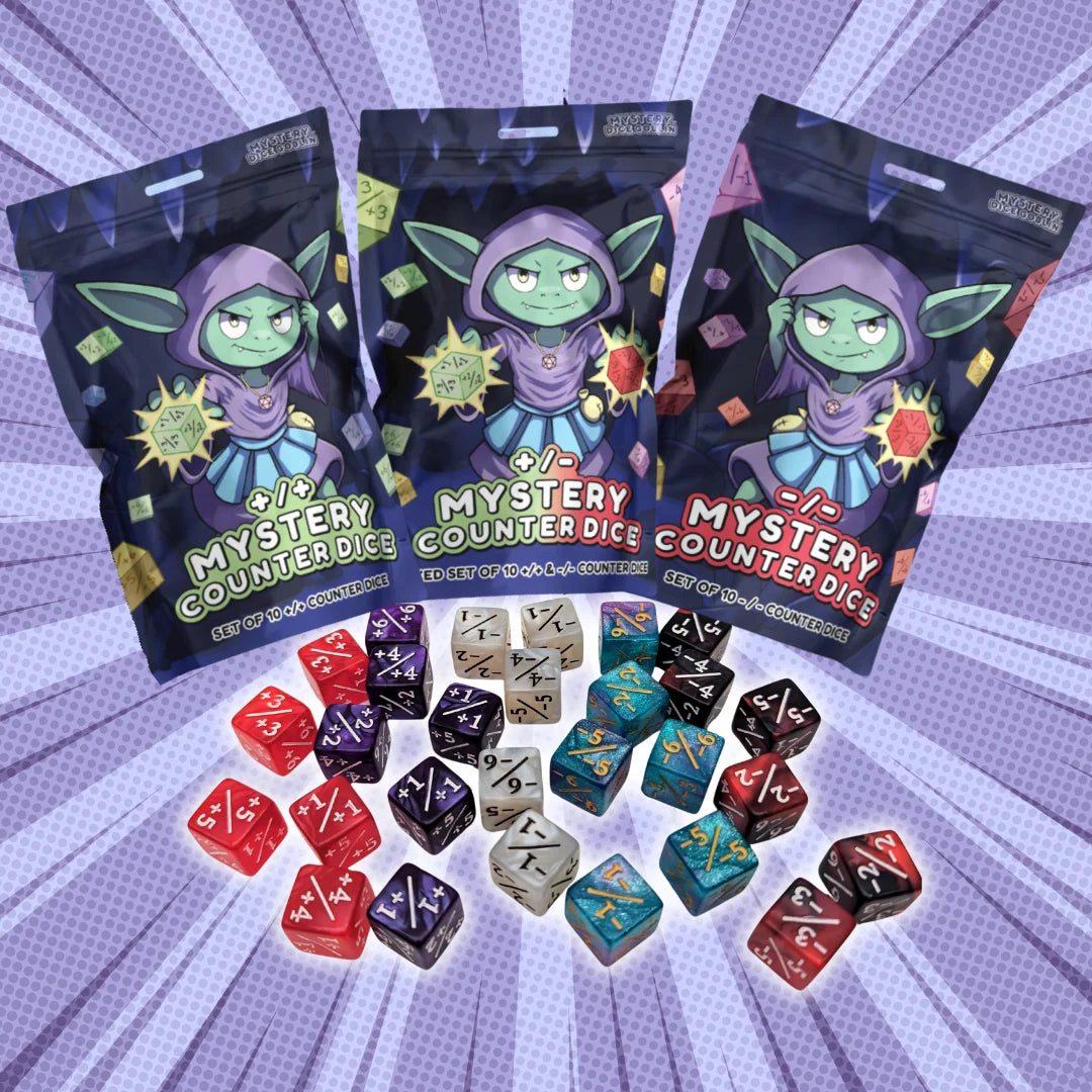 Mystery Counter Dice